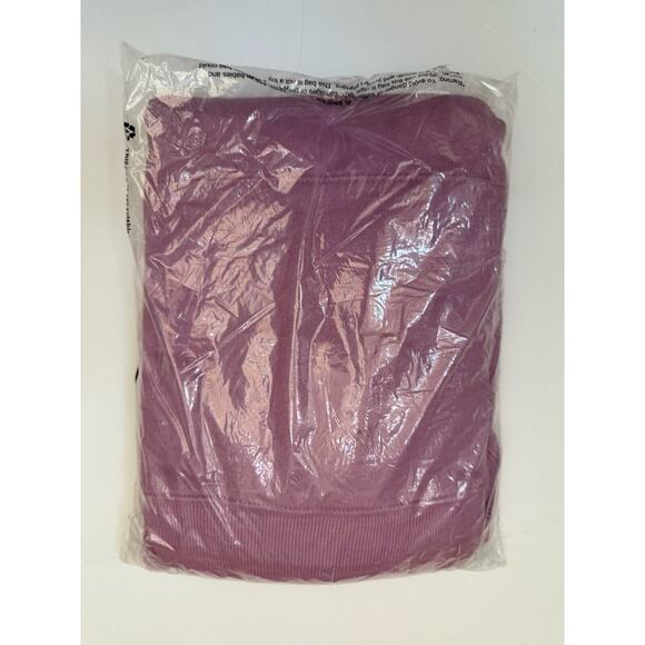 SO Orchid Bracelet Core Raglan Long Sleeve French Terry Pullover Hoodie Size L - Picture 3 of 3